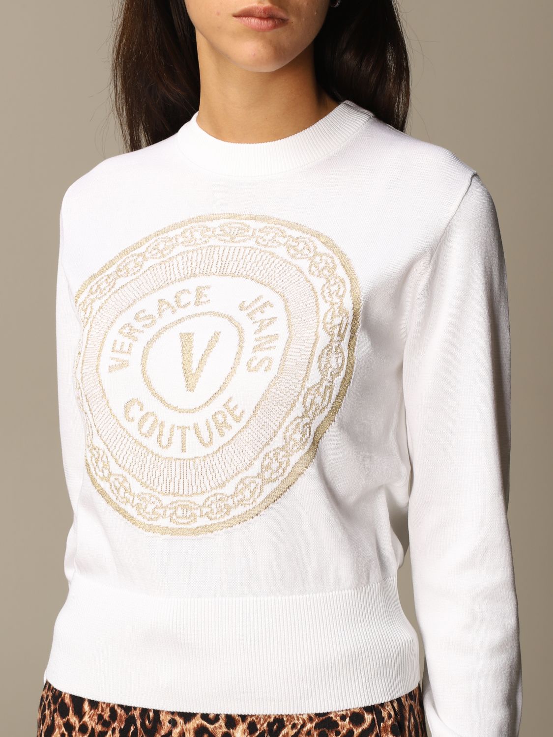 VERSACE JEANS COUTURE チェーン付きウォレットの+aethiopien-botschaft.de