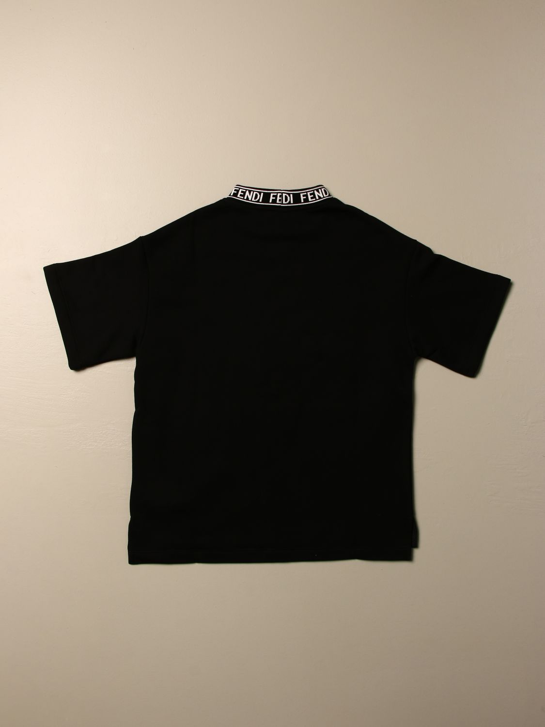 fendi black logo t shirt
