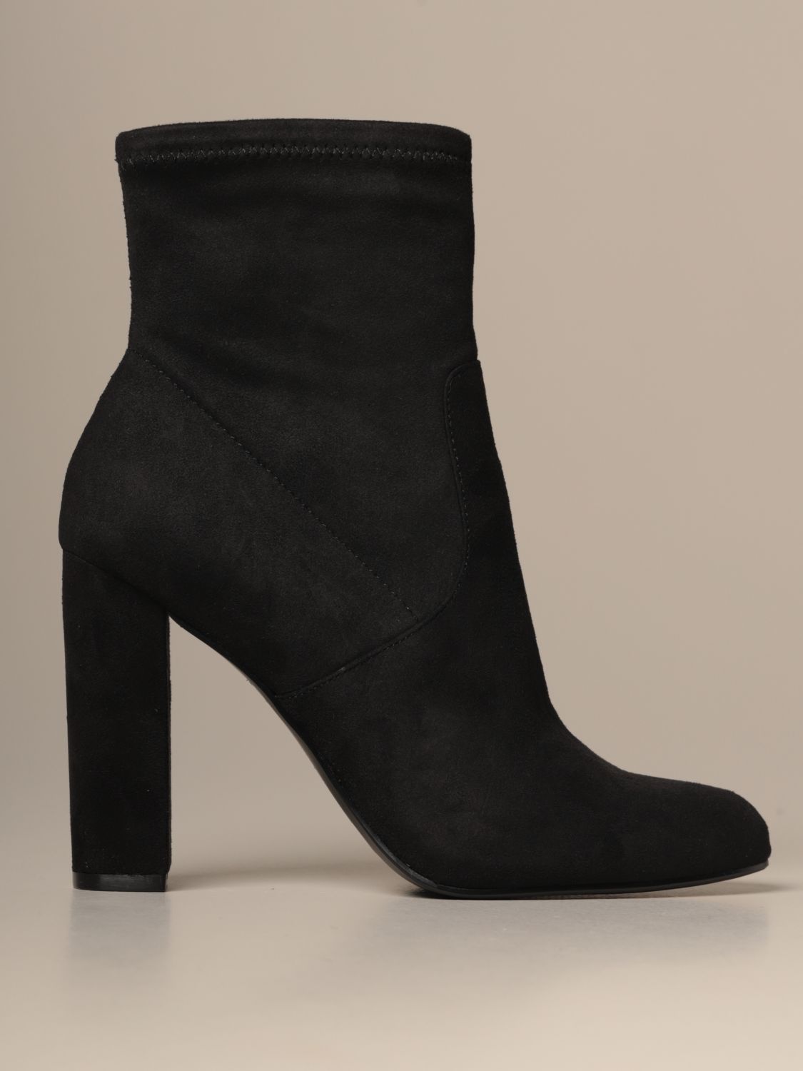 Steve Madden ankle boot in suede fabric 