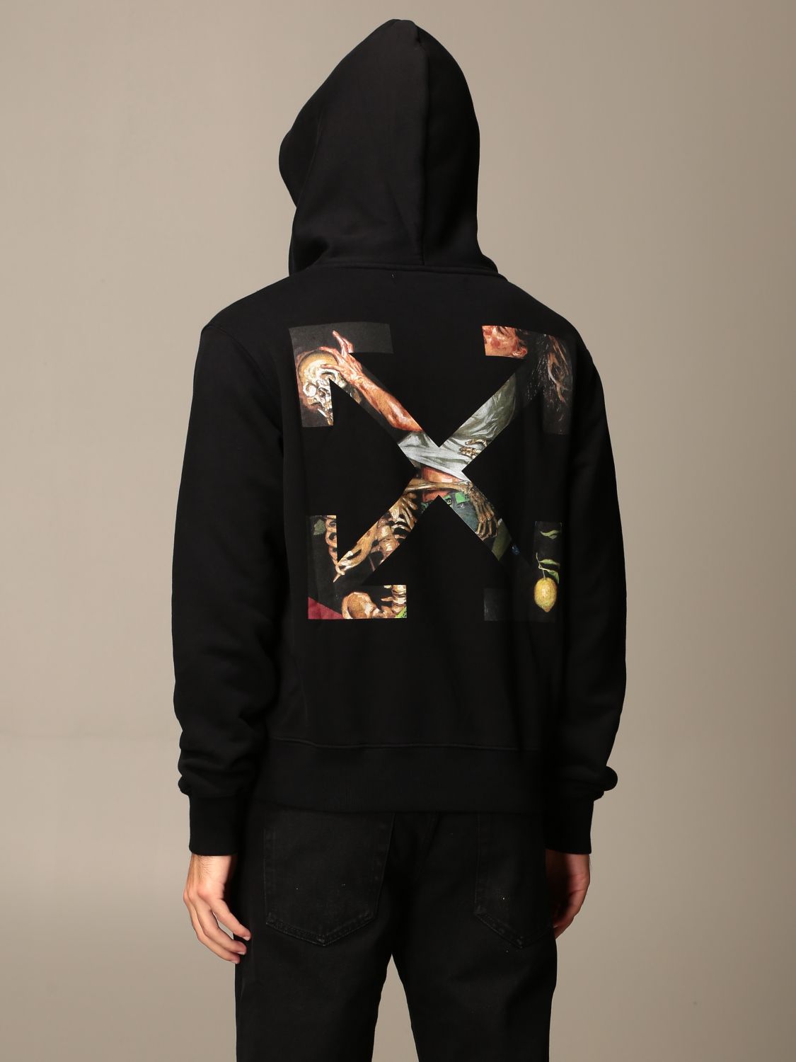 off white monet arrow hoodie