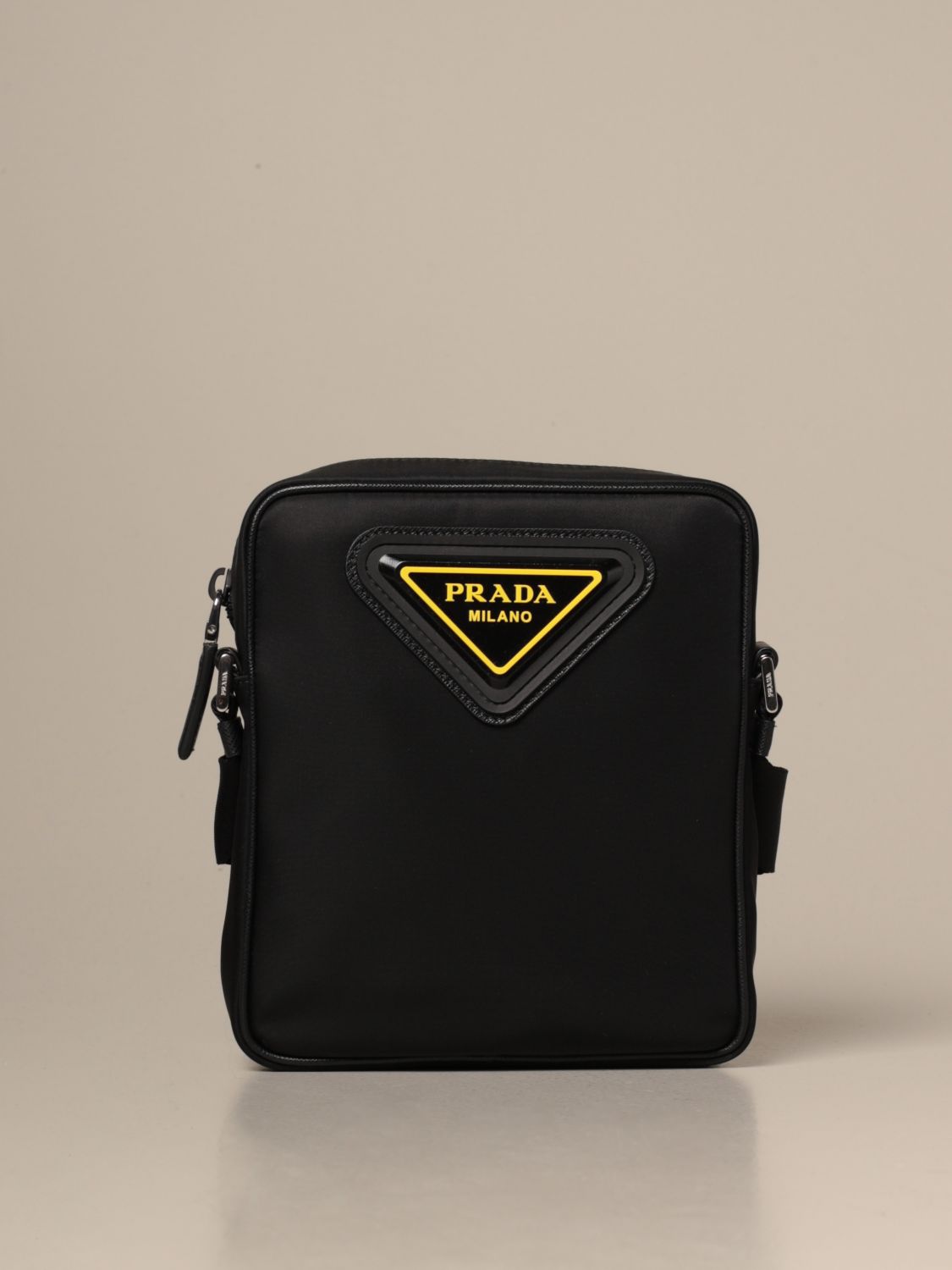 Prada Black Nylon Mini Bow Bag