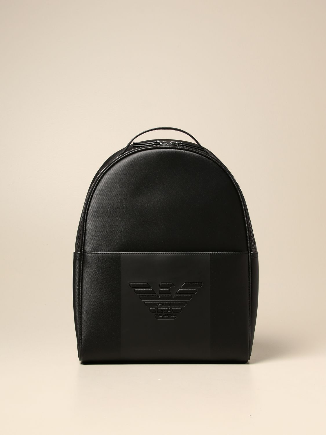 EMPORIO ARMANI: backpack with eagle logo | Backpack Emporio Armani 