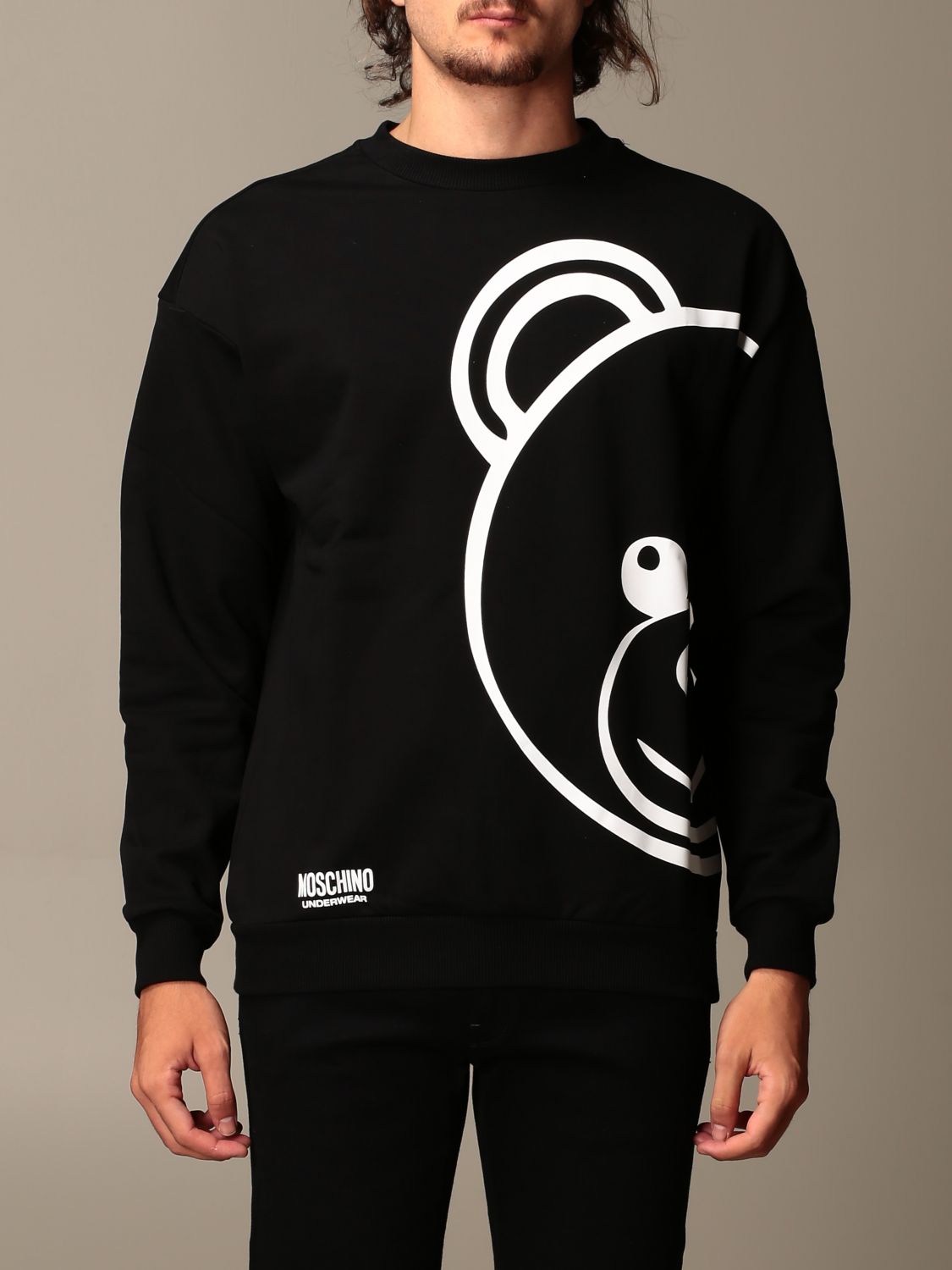 moschino mens sweatshirt