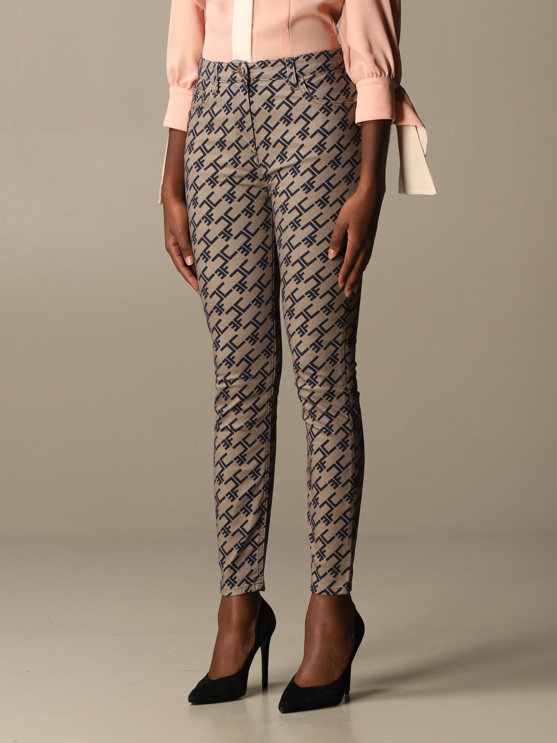 camel skinny trousers womens