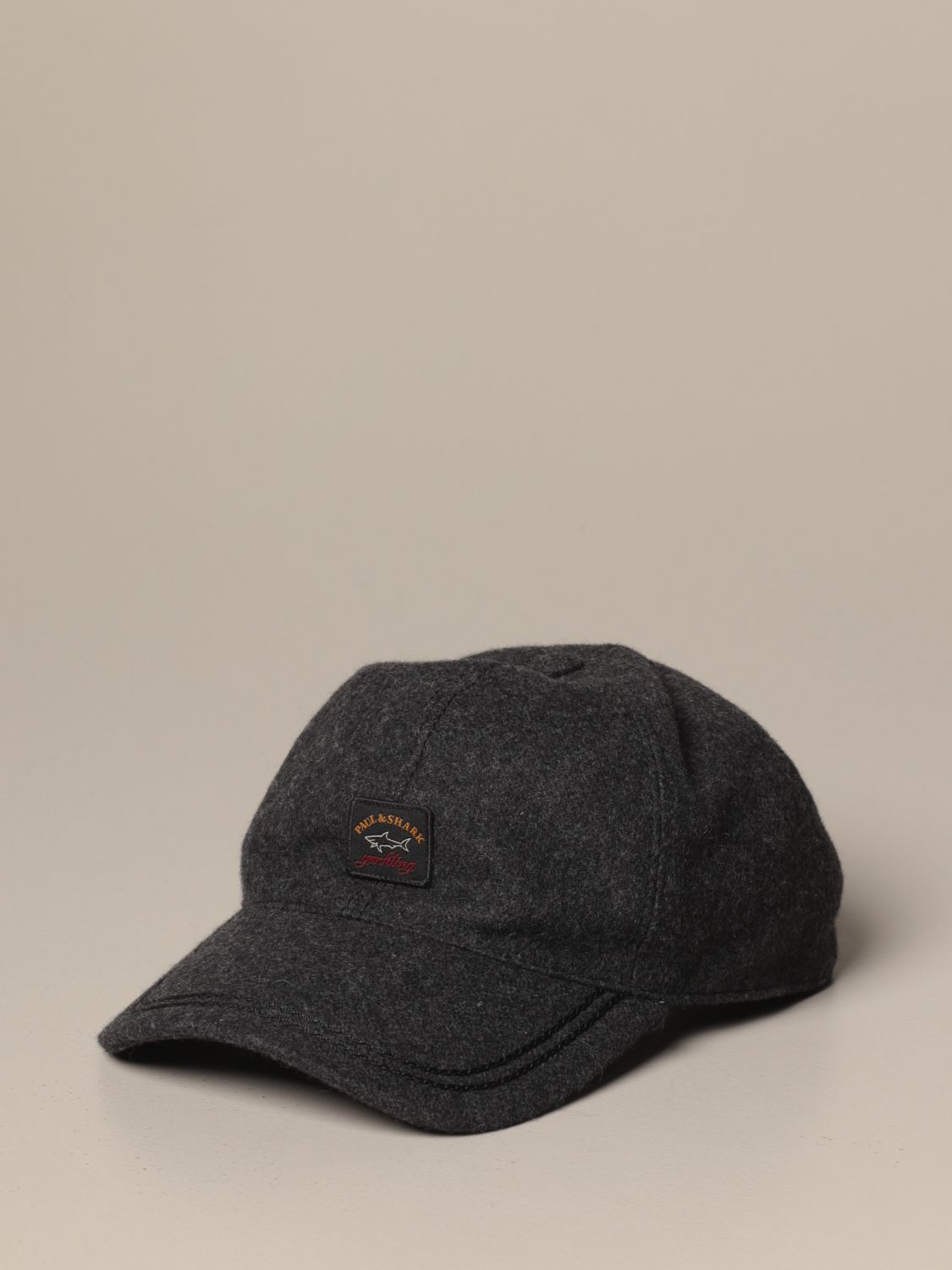 PAUL & SHARK: baseball cap in wool with logo | Hat Paul & Shark Men ...