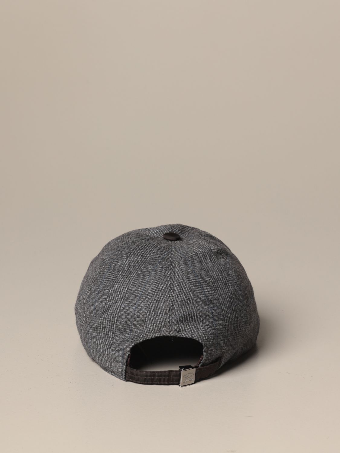 PAUL \u0026 SHARK: wool baseball cap - Grey 
