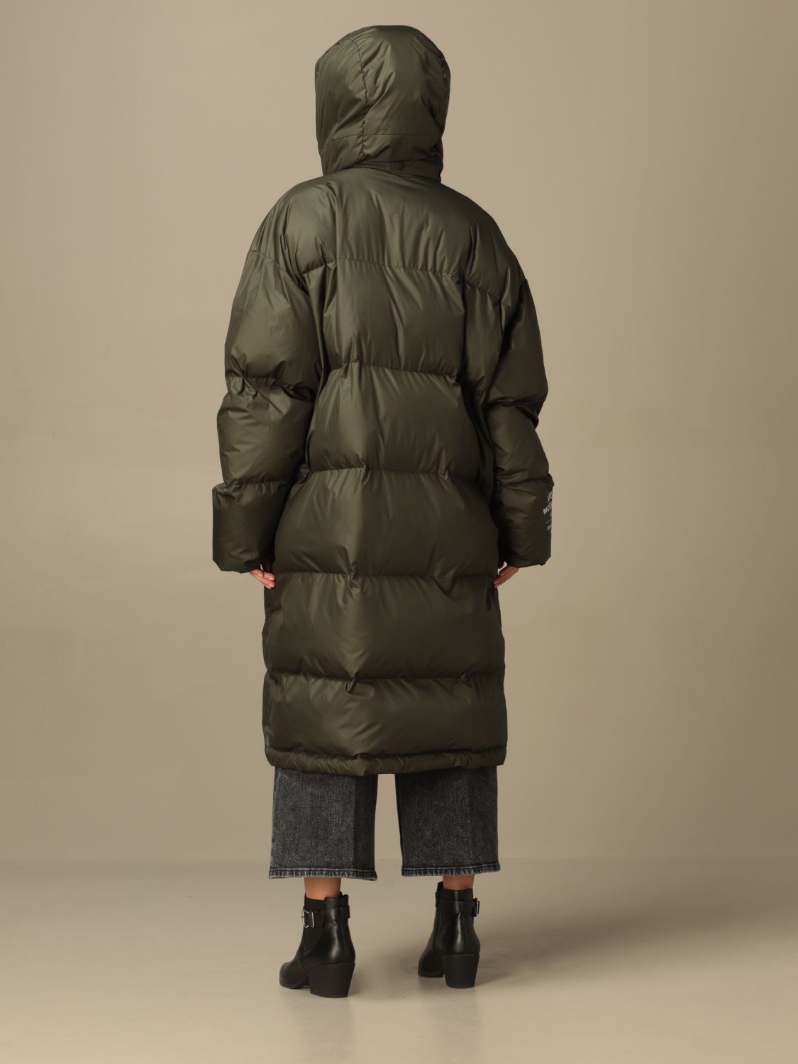 Stella Mccartney Outlet: long down jacket in padded nylon | Coat Stella ...