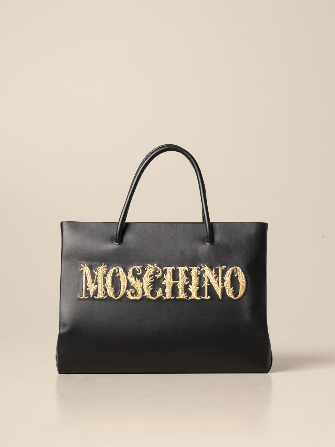 Borsa Shopper Moschino Couture Con Logo | ubicaciondepersonas.cdmx.gob.mx