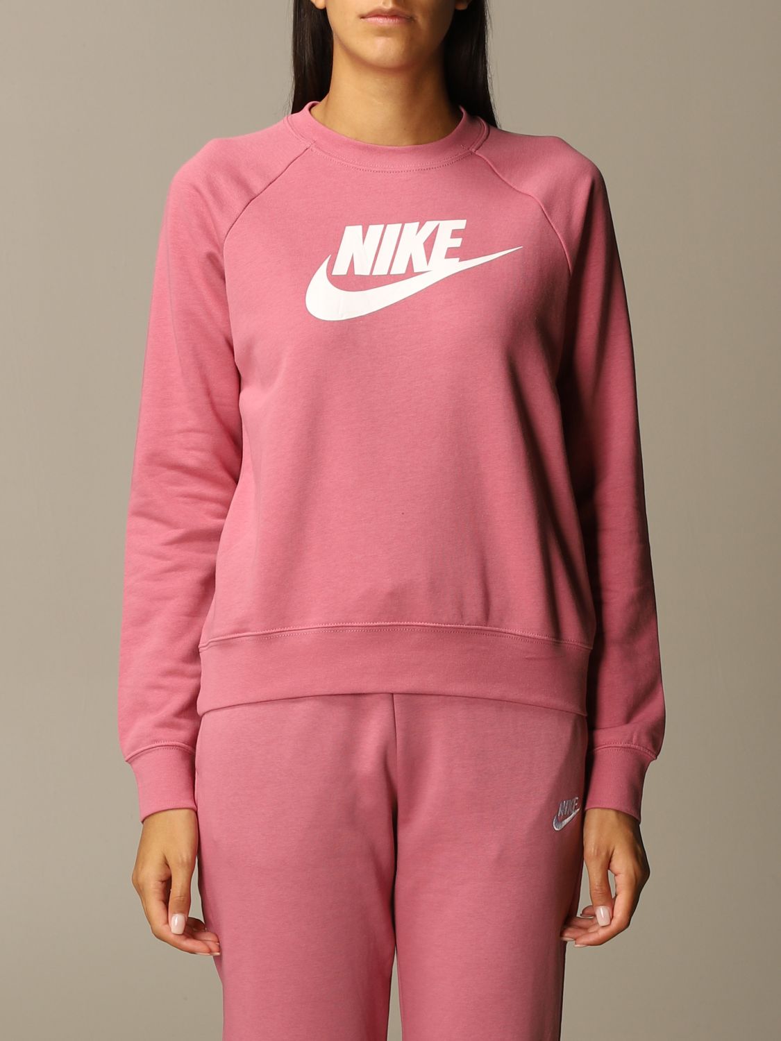 womens nike pink sweatshirt