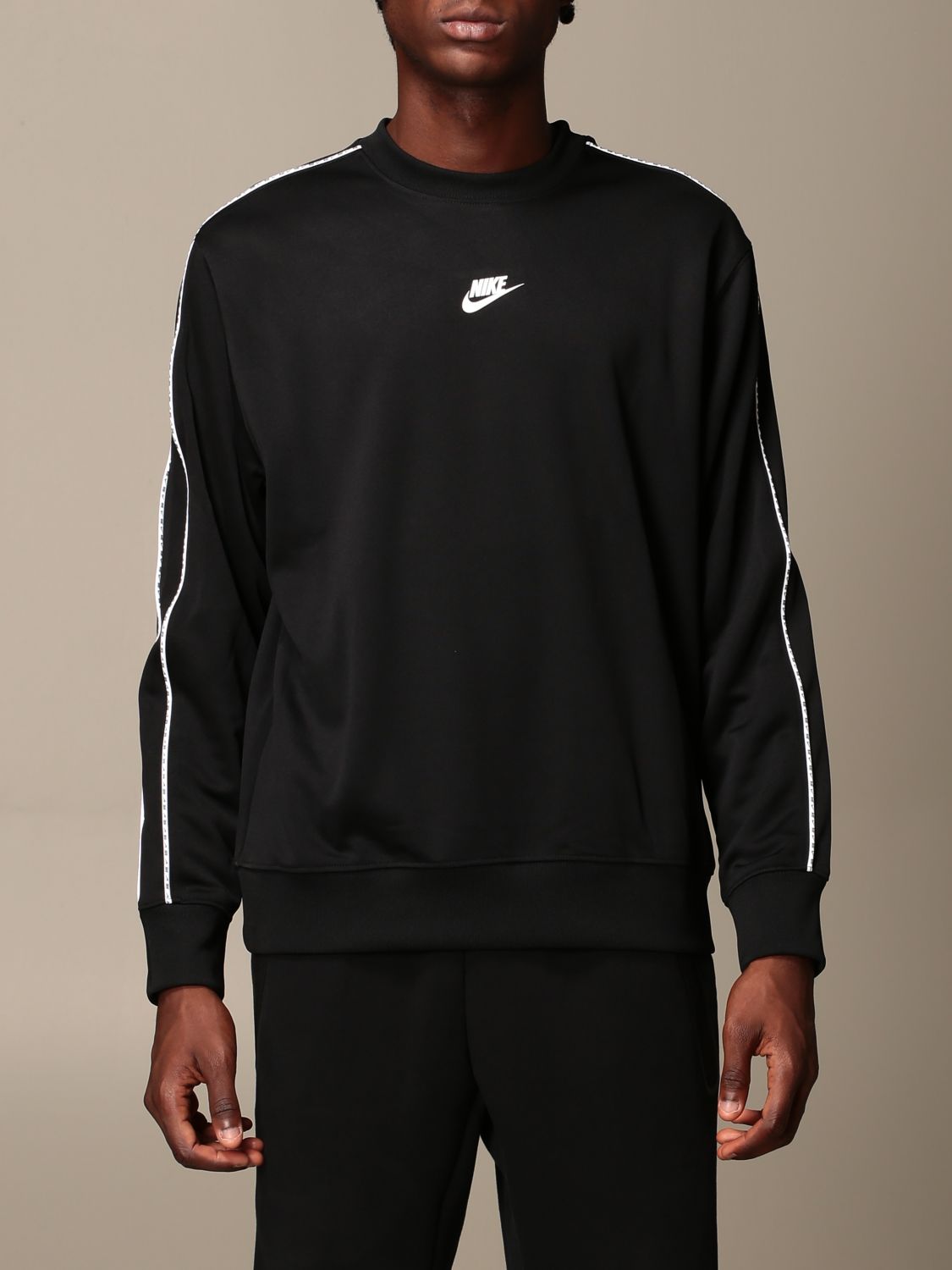 samtidig plast konsonant NIKE: Sweatshirt men - Black | Nike sweatshirt CZ7824 online on GIGLIO.COM