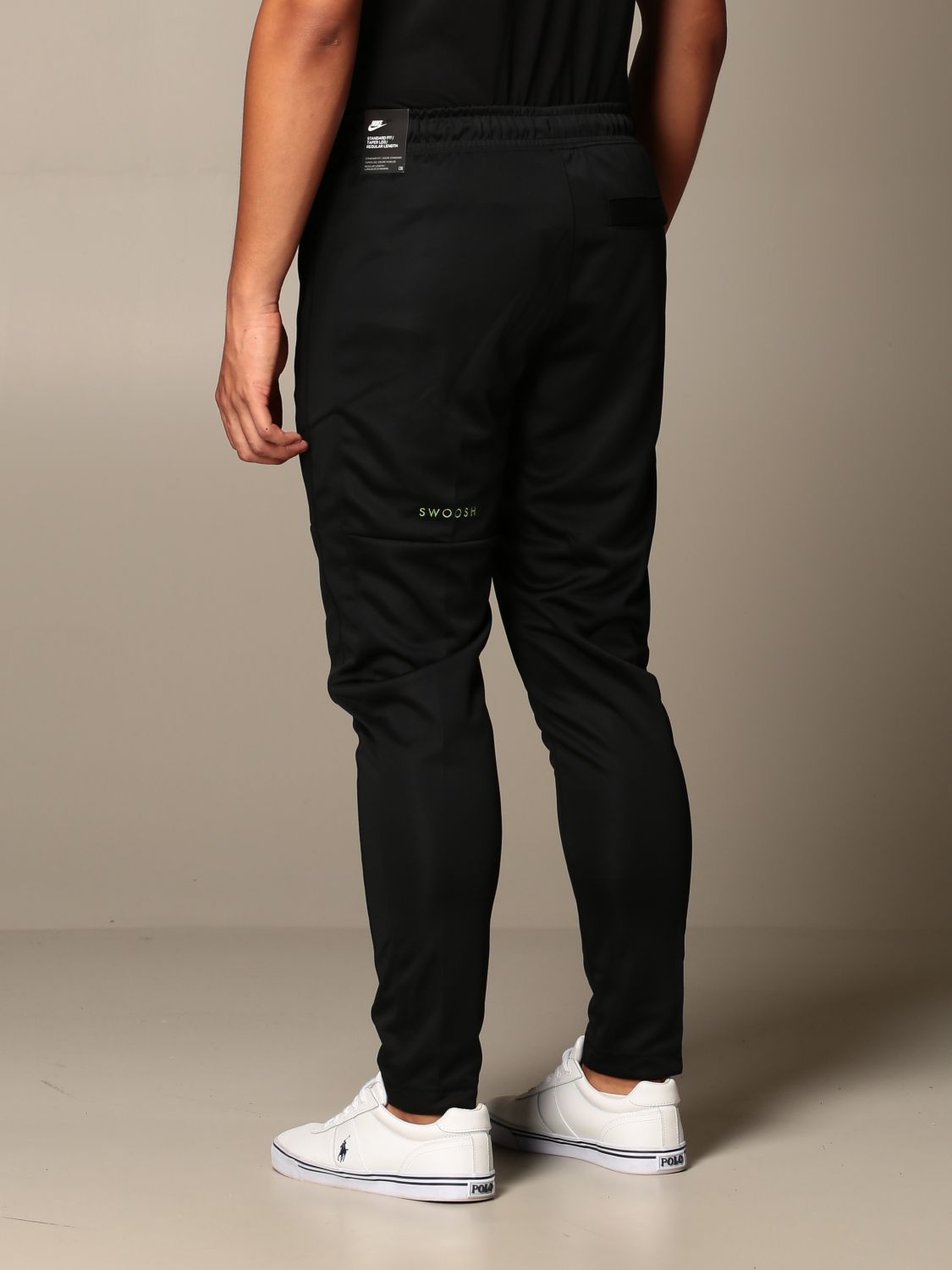 NIKE: trousers cotton - Black | Nike pants CU3898 online on GIGLIO.COM
