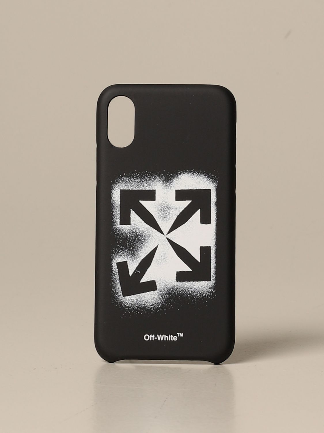 OFF-WHITE: Off White Marker Iphone xs cover with print - Black | Off ...