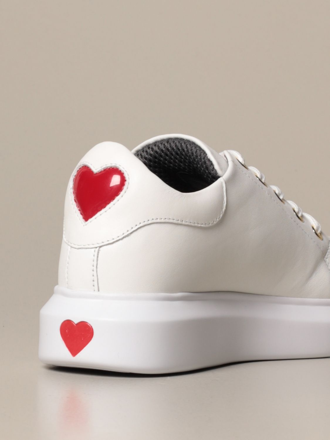 Love Moschino sneakers in leather with 