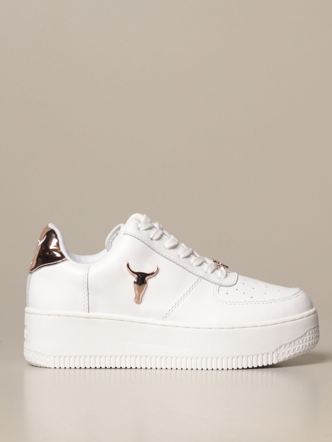 womens white leather platform sneakers