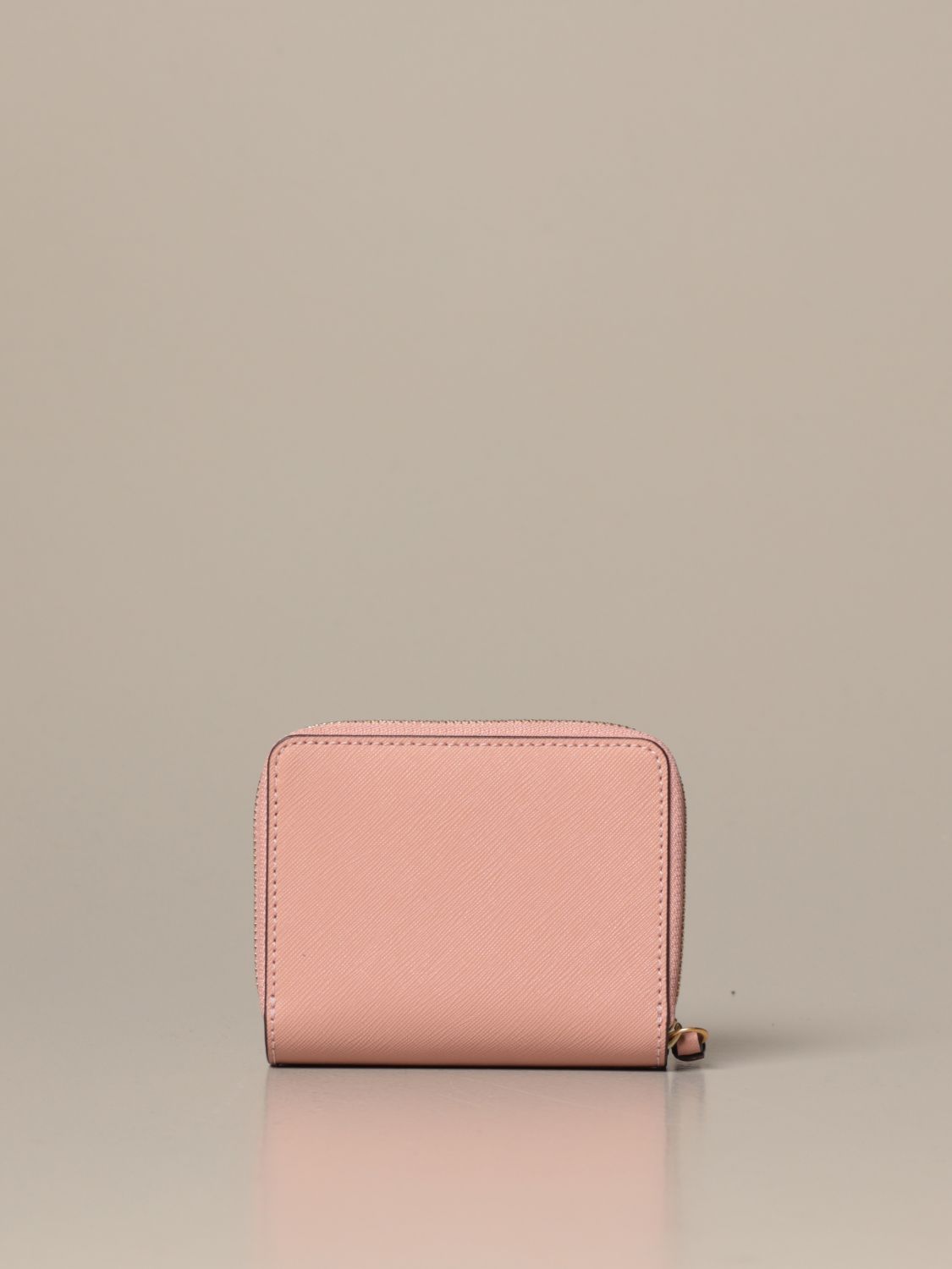 TORY BURCH: wallet in saffiano leather - Pink | Tory Burch wallet 75251  online on 