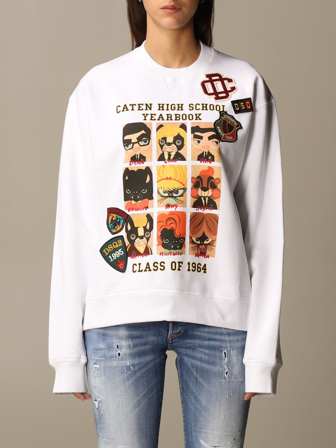 dsquared2 crewneck