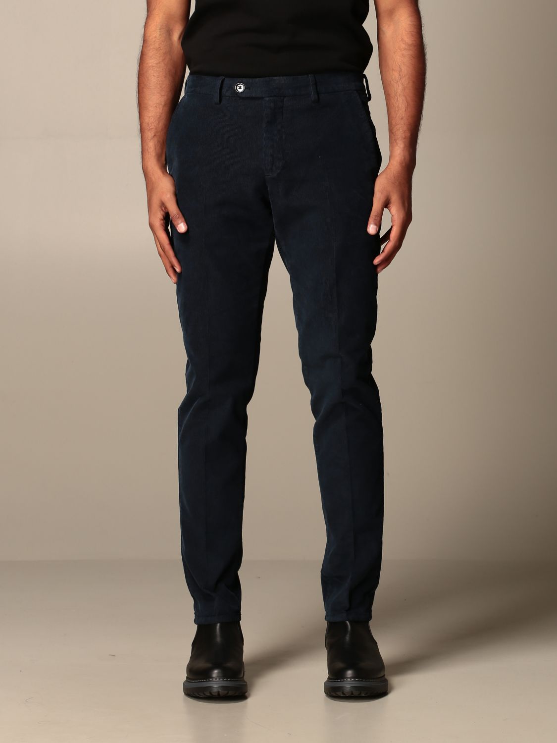 GTA PANTALONI: pants for man - Navy | Gta Pantaloni pants DDE01E 28480 ...