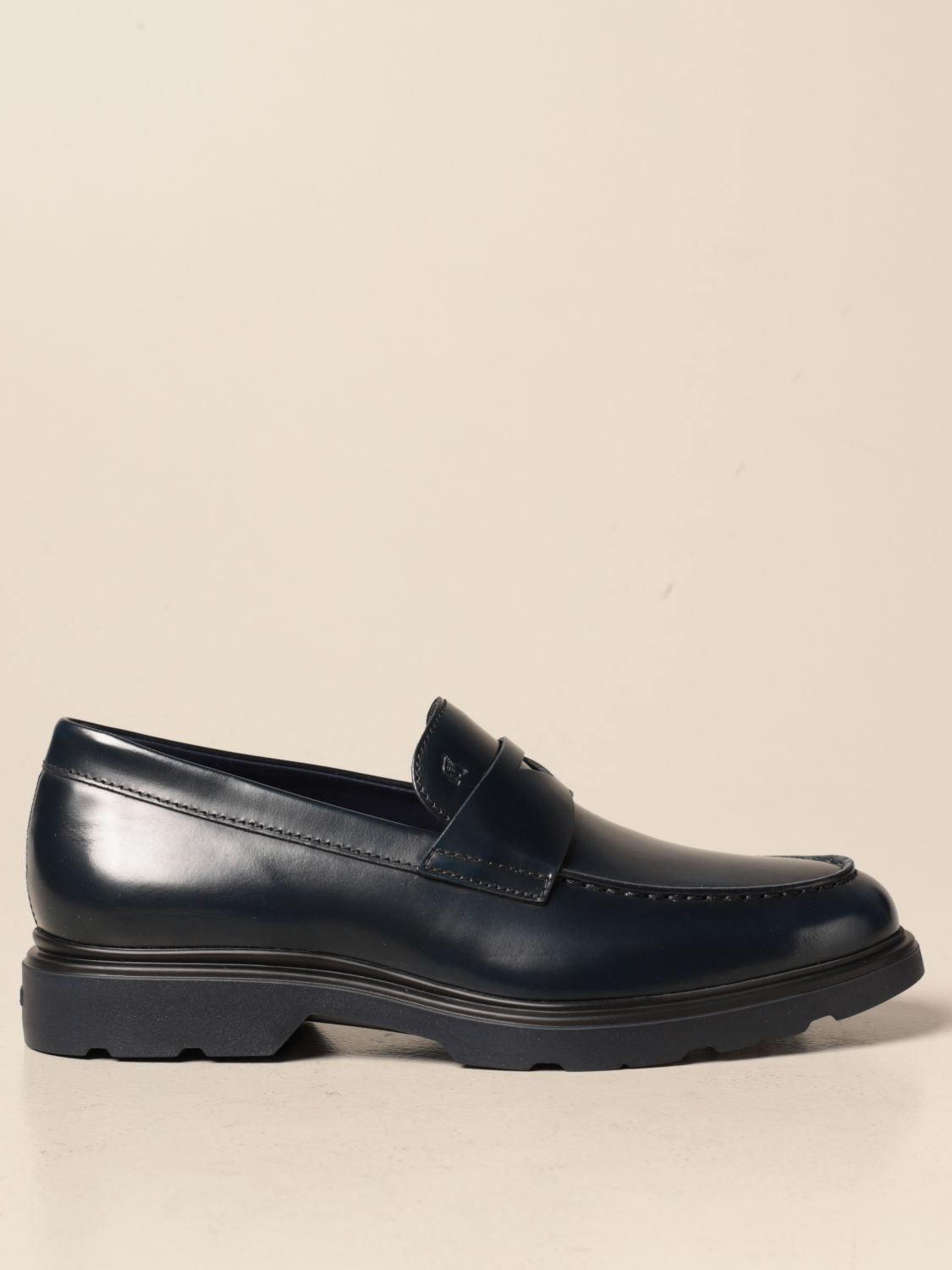 HOGAN: Scarpe uomo - Blue | Mocassini Hogan HXM3930X230 7J7 GIGLIO.COM