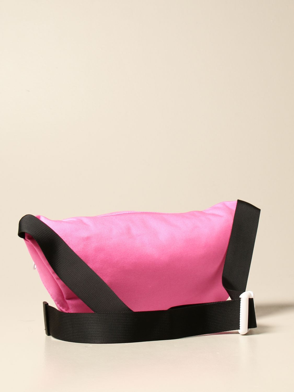 Gcds Outlet: belt bag in canvas with logo print - Fuchsia | Gcds bag ...