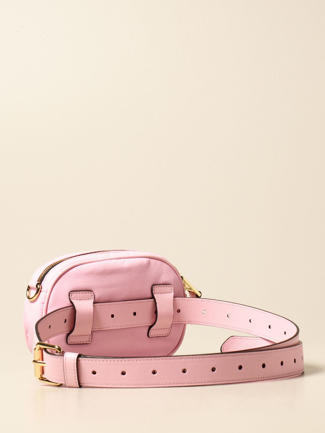 MOSCHINO COUTURE: belt bag for women - Pink | Moschino Couture belt bag ...