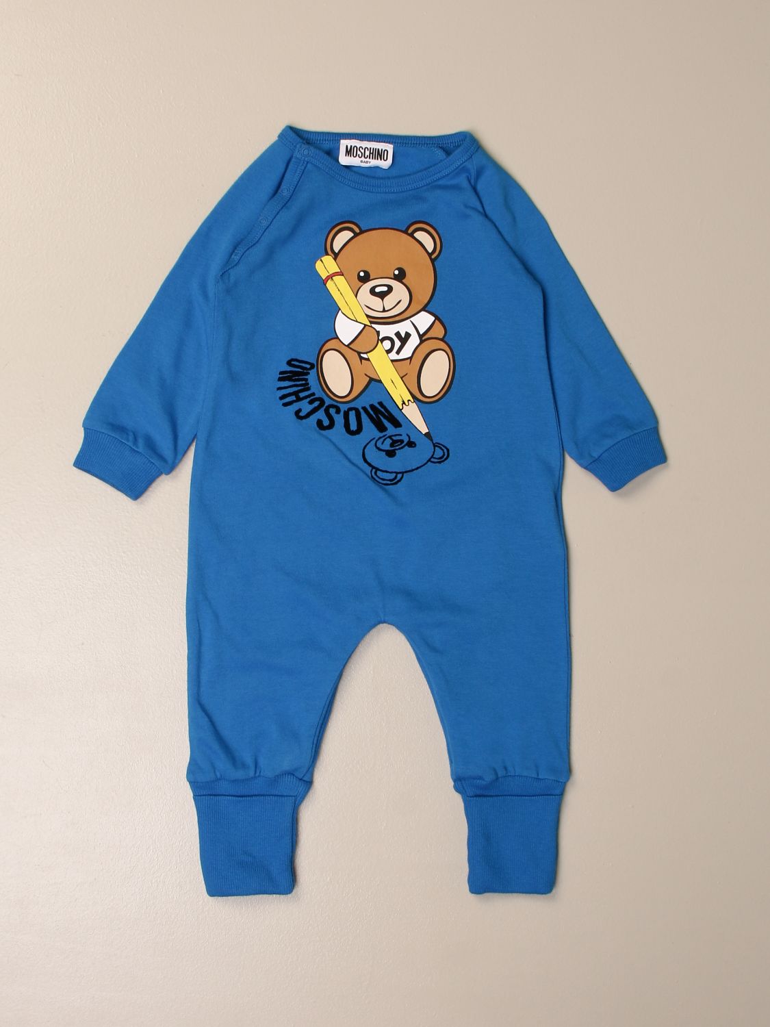 MOSCHINO BABY tracksuits for baby Blue Moschino Baby tracksuits
