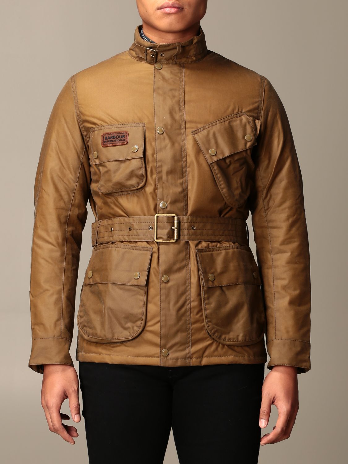 barbour international coat