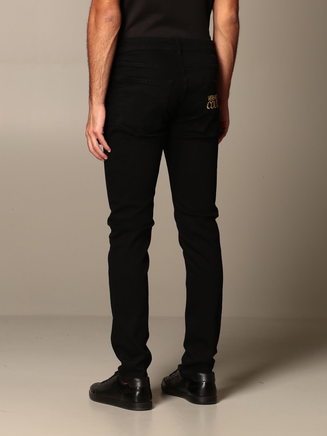 VERSACE JEANS COUTURE 5pocket jeans Black Versace Jeans Couture