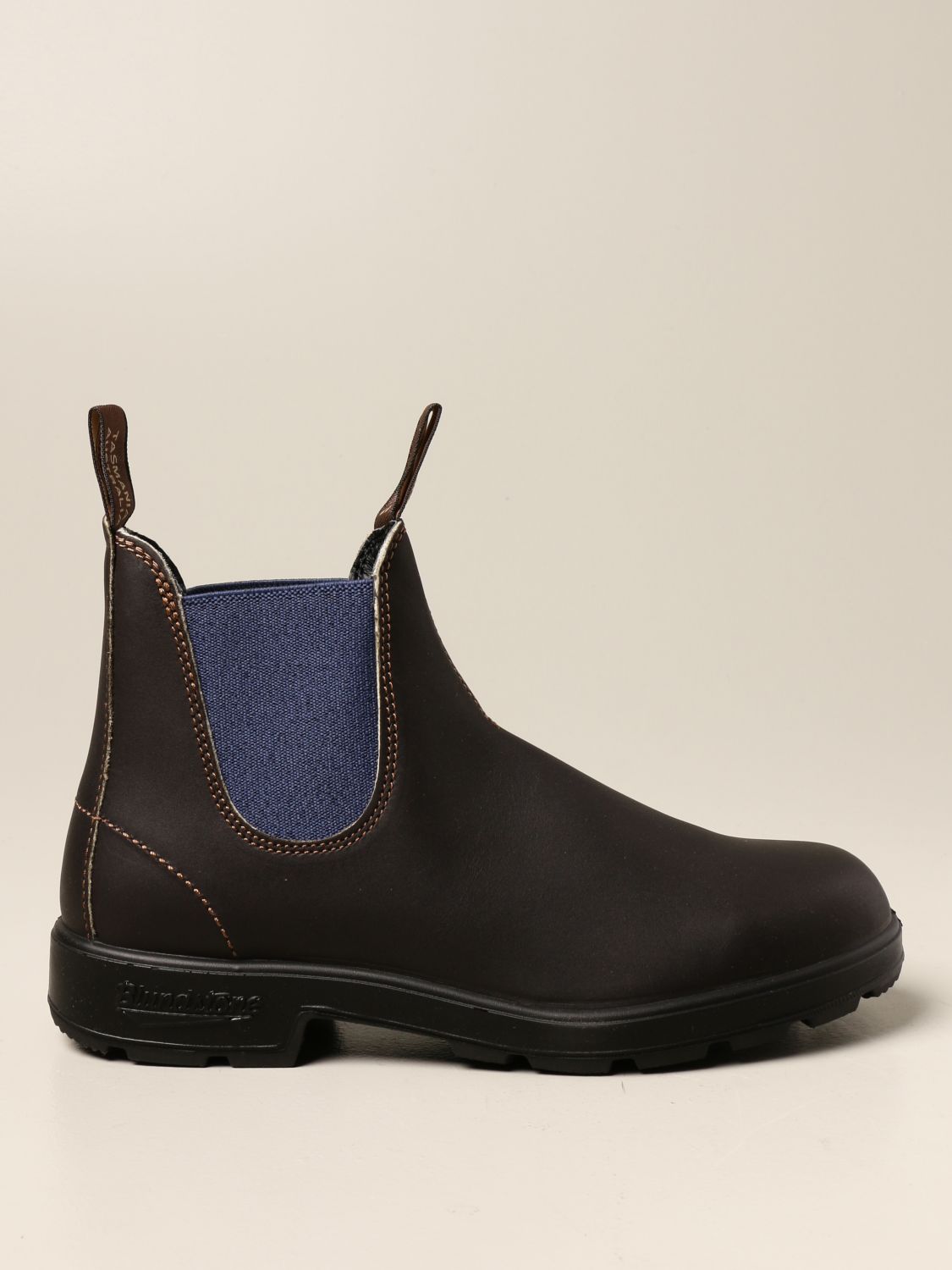 BLUNDSTONE boots for man Brown Blundstone boots 202M578 online at