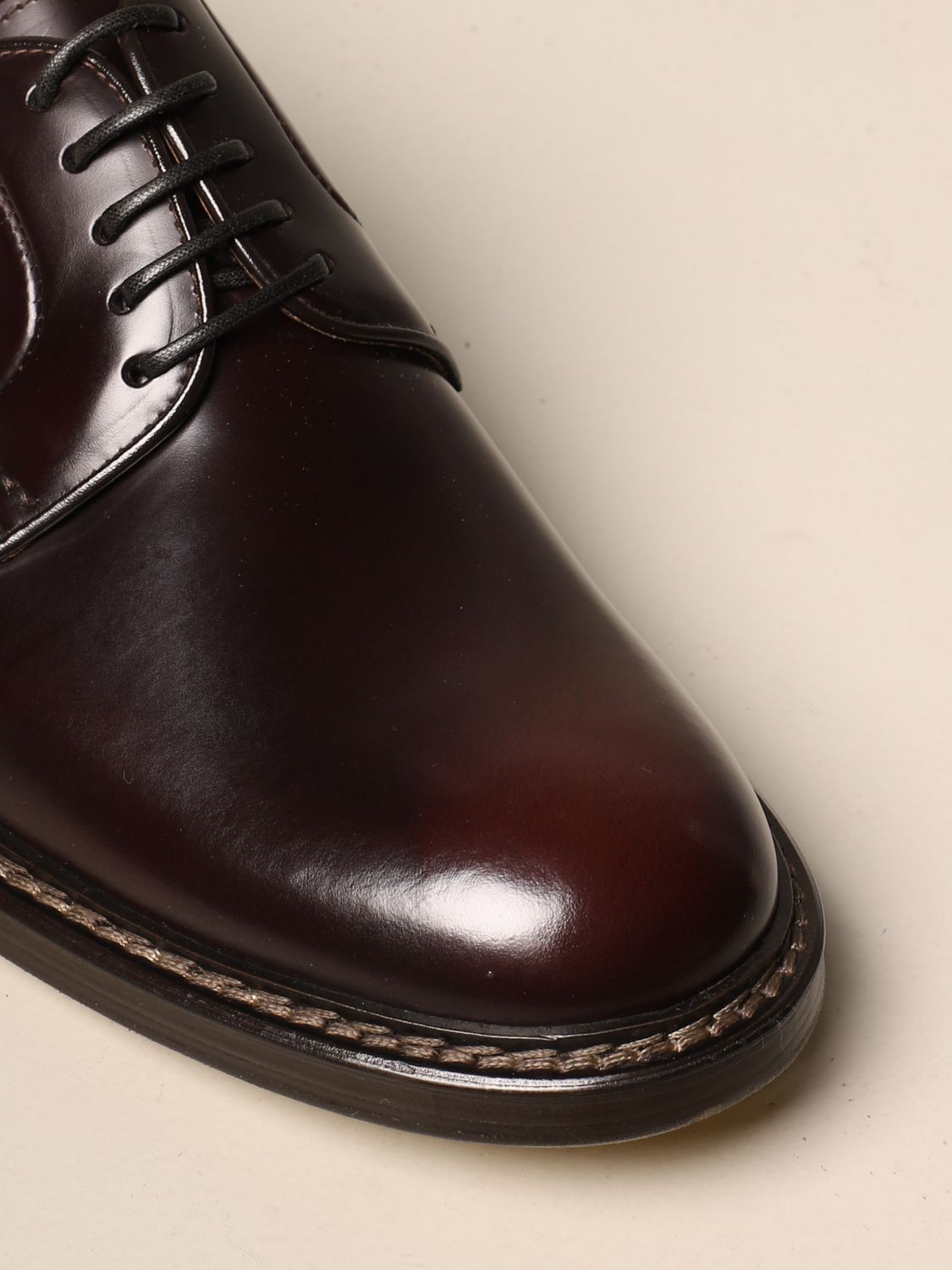 Zapatos de cordones Doucals de Cuero de color Marrón para hombre Hombre Zapatos de Zapatos con cordones de Zapatos Oxford 
