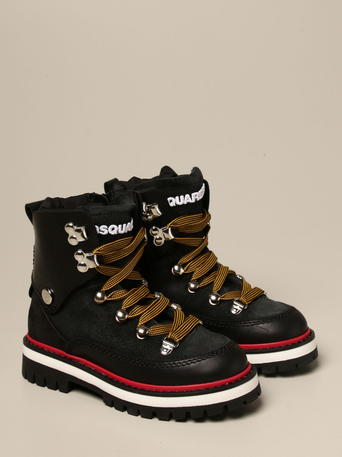 dsquared hiking boots