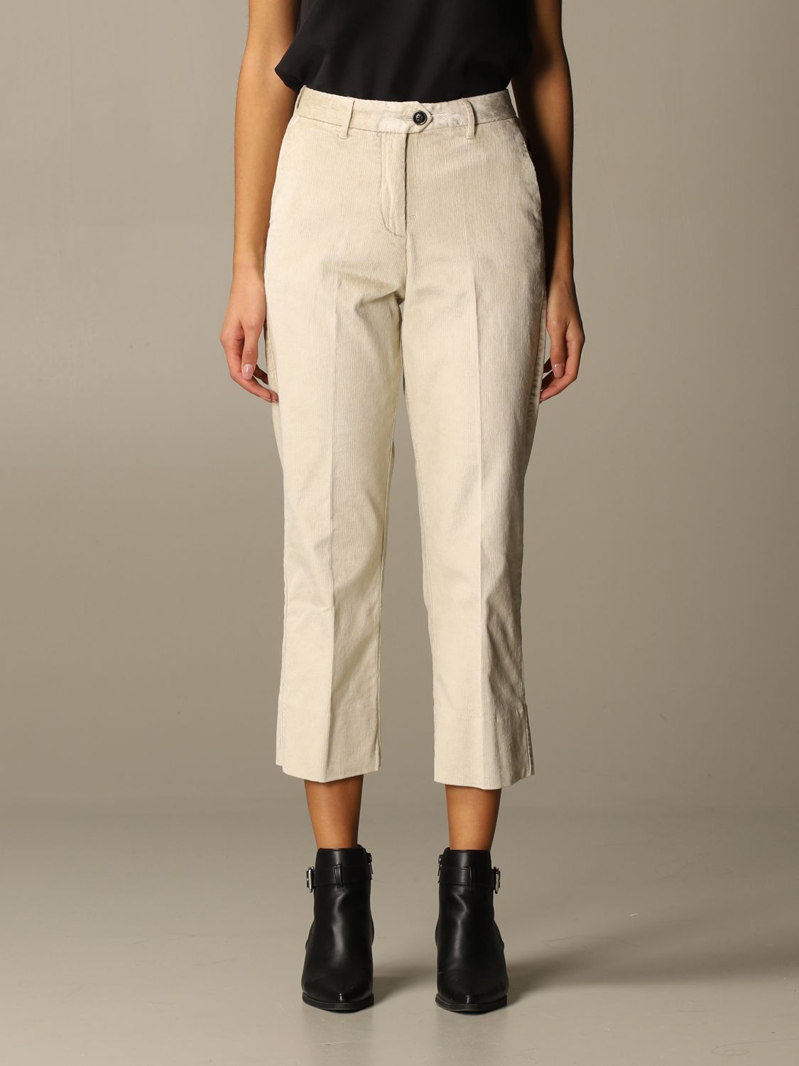 WOOLRICH Pants woman White Pants Woolrich WWTR0065FR UT2387 online