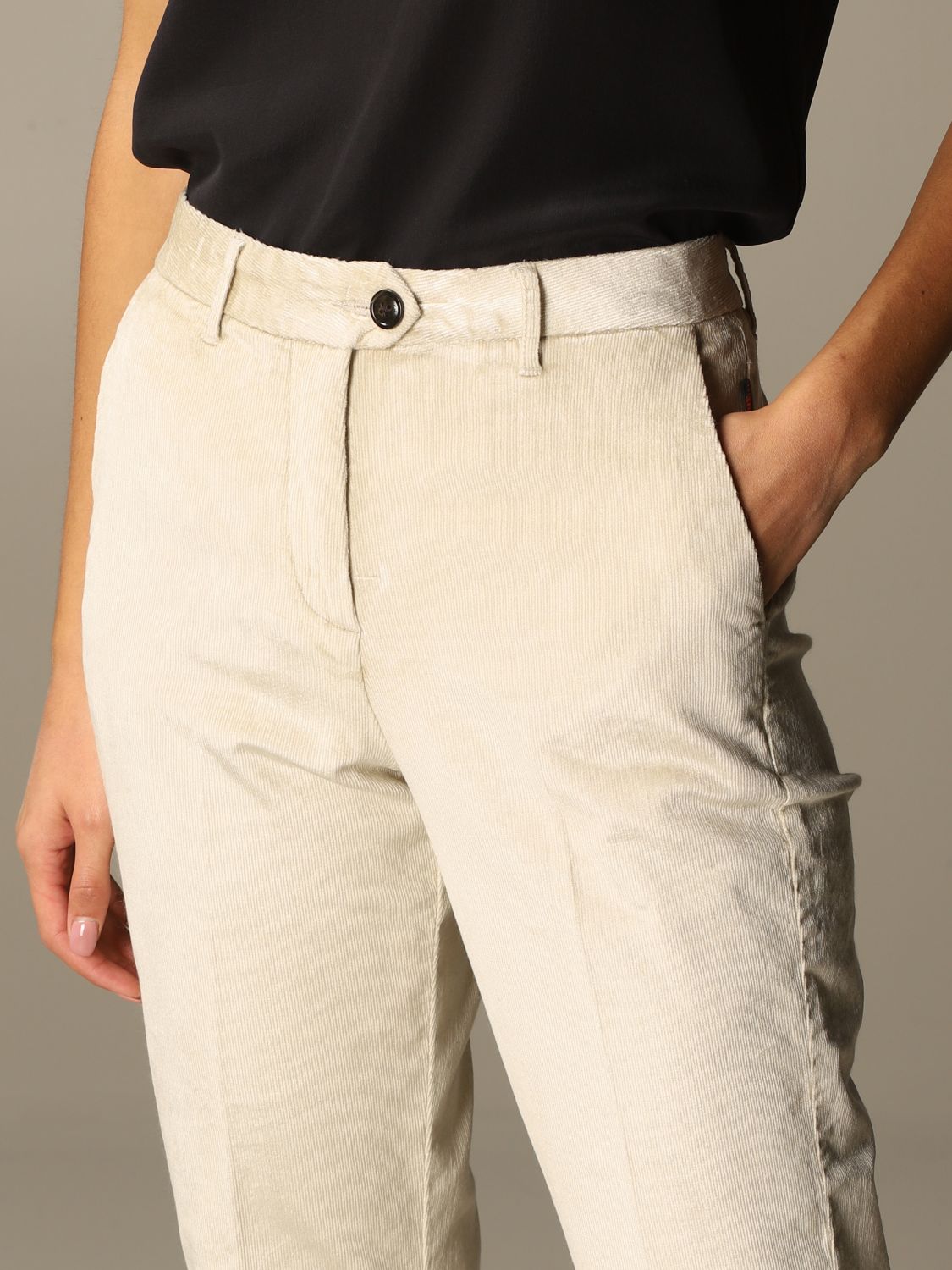 WOOLRICH Pants woman White Pants Woolrich WWTR0065FR UT2387 online