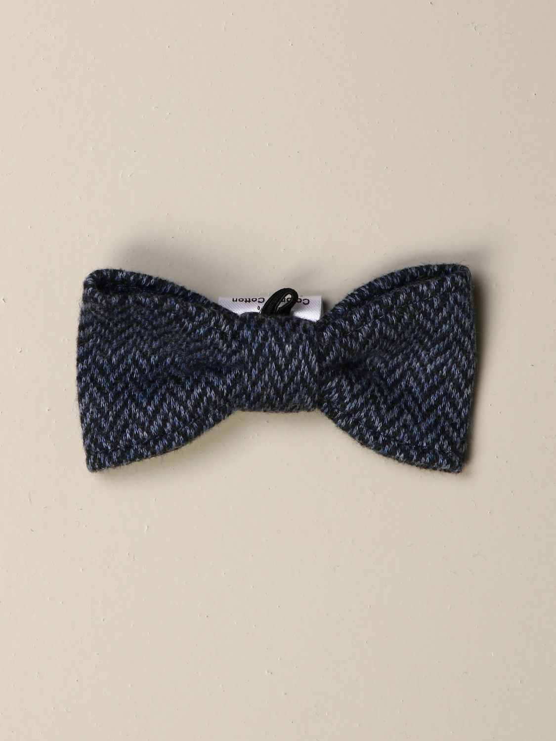 CHEVRON KNITTED BOW TIES 