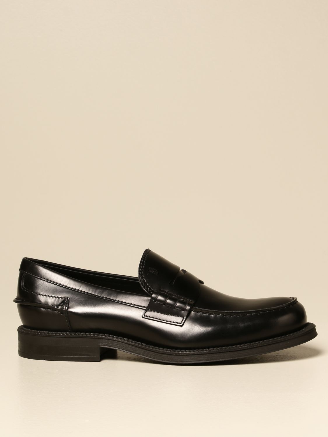 tods shoes black