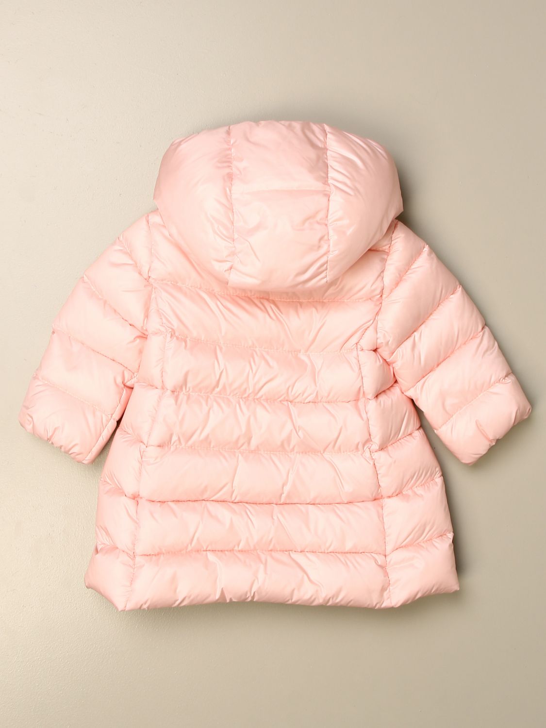 Jacket Moncler: Moncler jacket in padded nylon pink 2