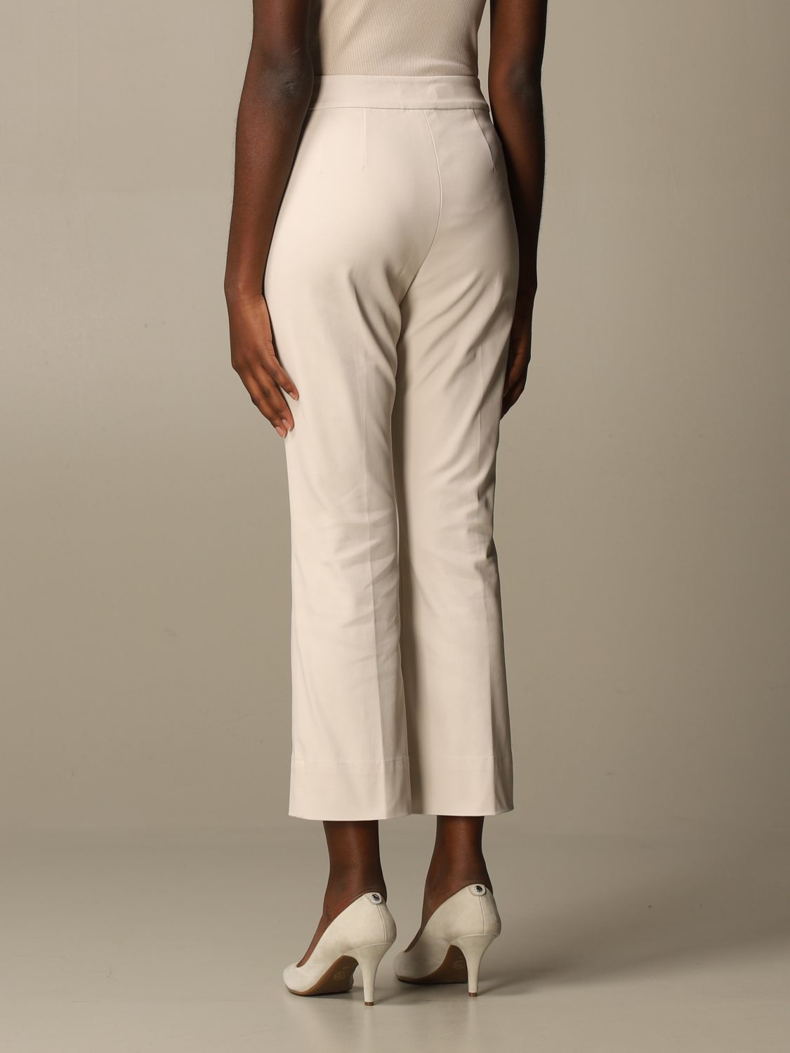 max mara white jeans