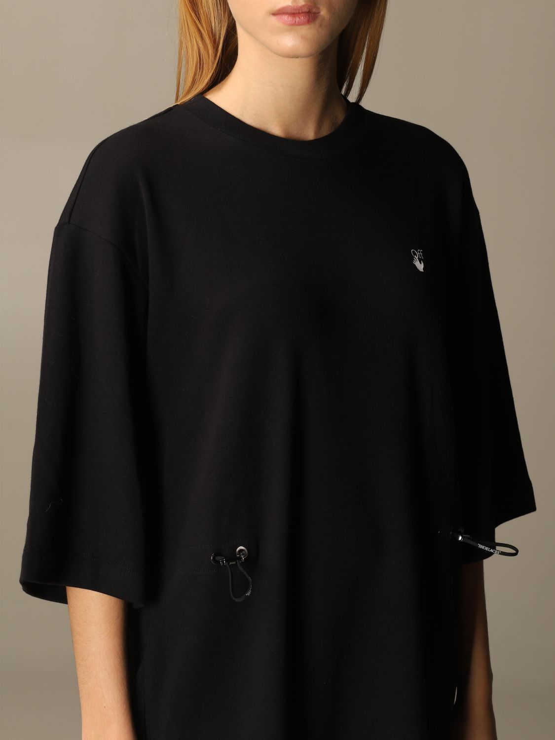 off white t shirt dress