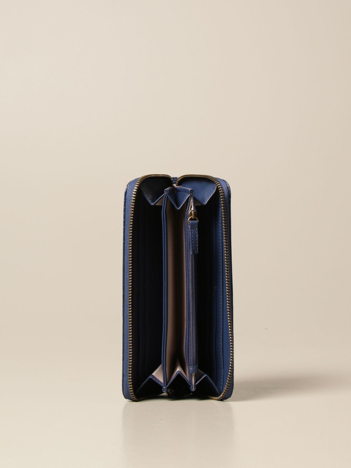 Twinset Outlet: Portafoglio donna Twin Set - Blue | Portafoglio Twinset  202TB7250 GIGLIO.COM
