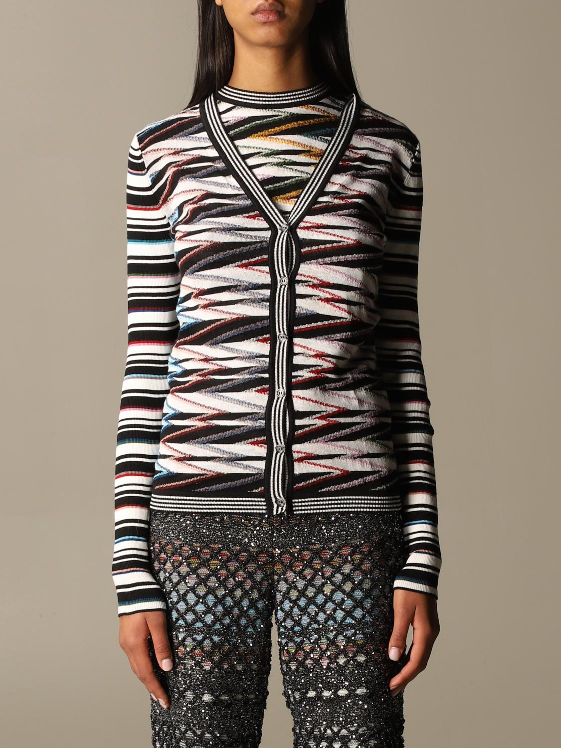 Missoni Outlet cardigan for women Multicolor Missoni cardigan