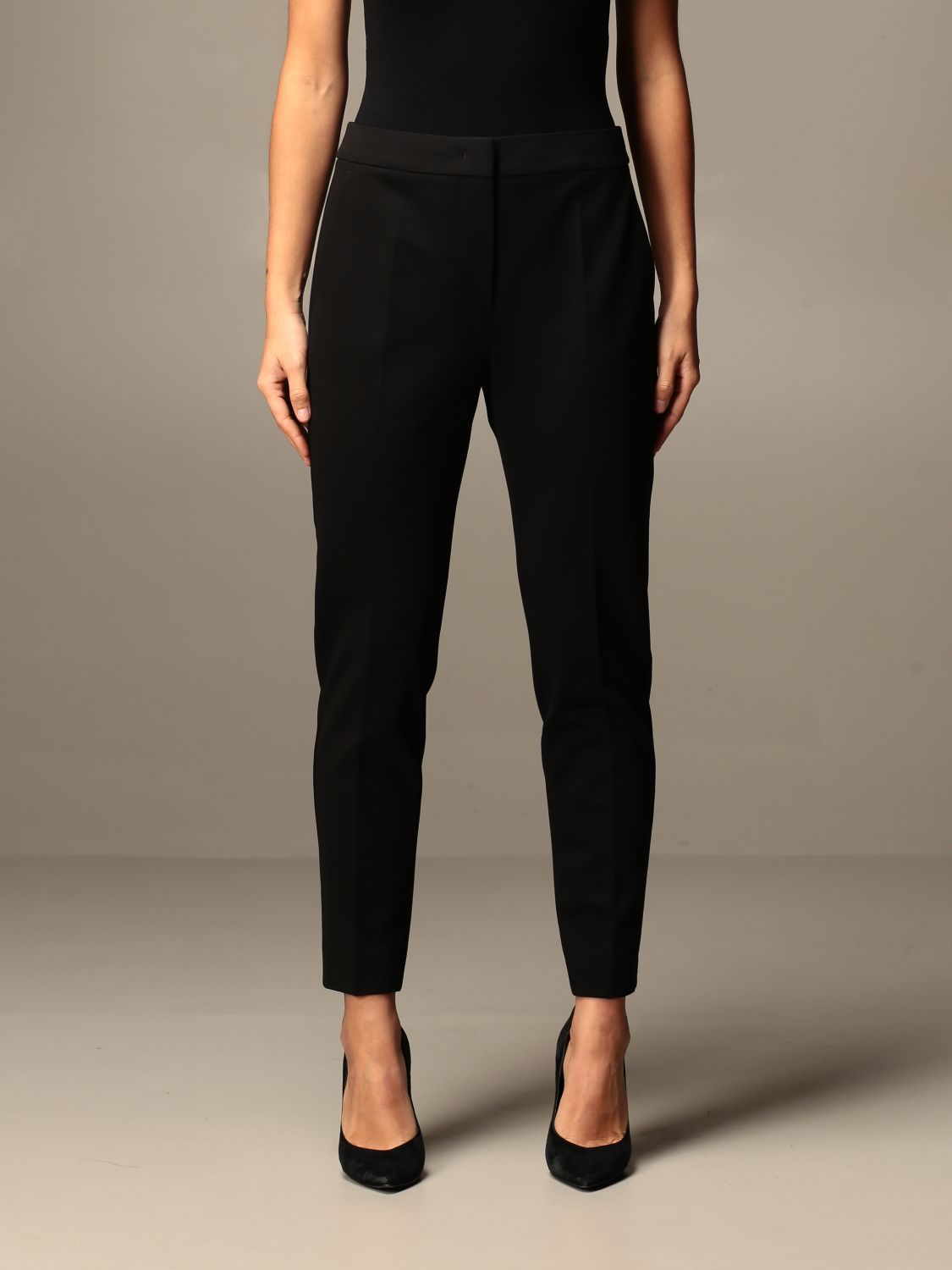 Max Mara Classic Trousers Pants Max Mara Women Black Pants Max Mara 11360204600 Giglio En 4319