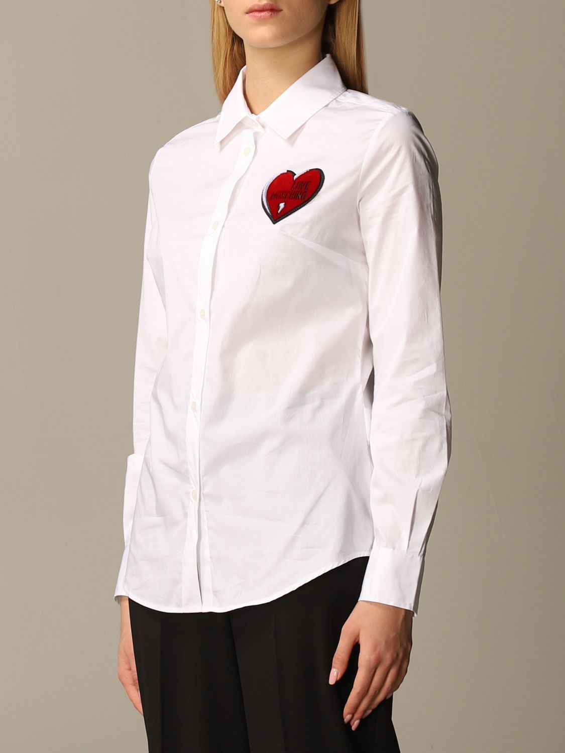 love moschino button down shirt