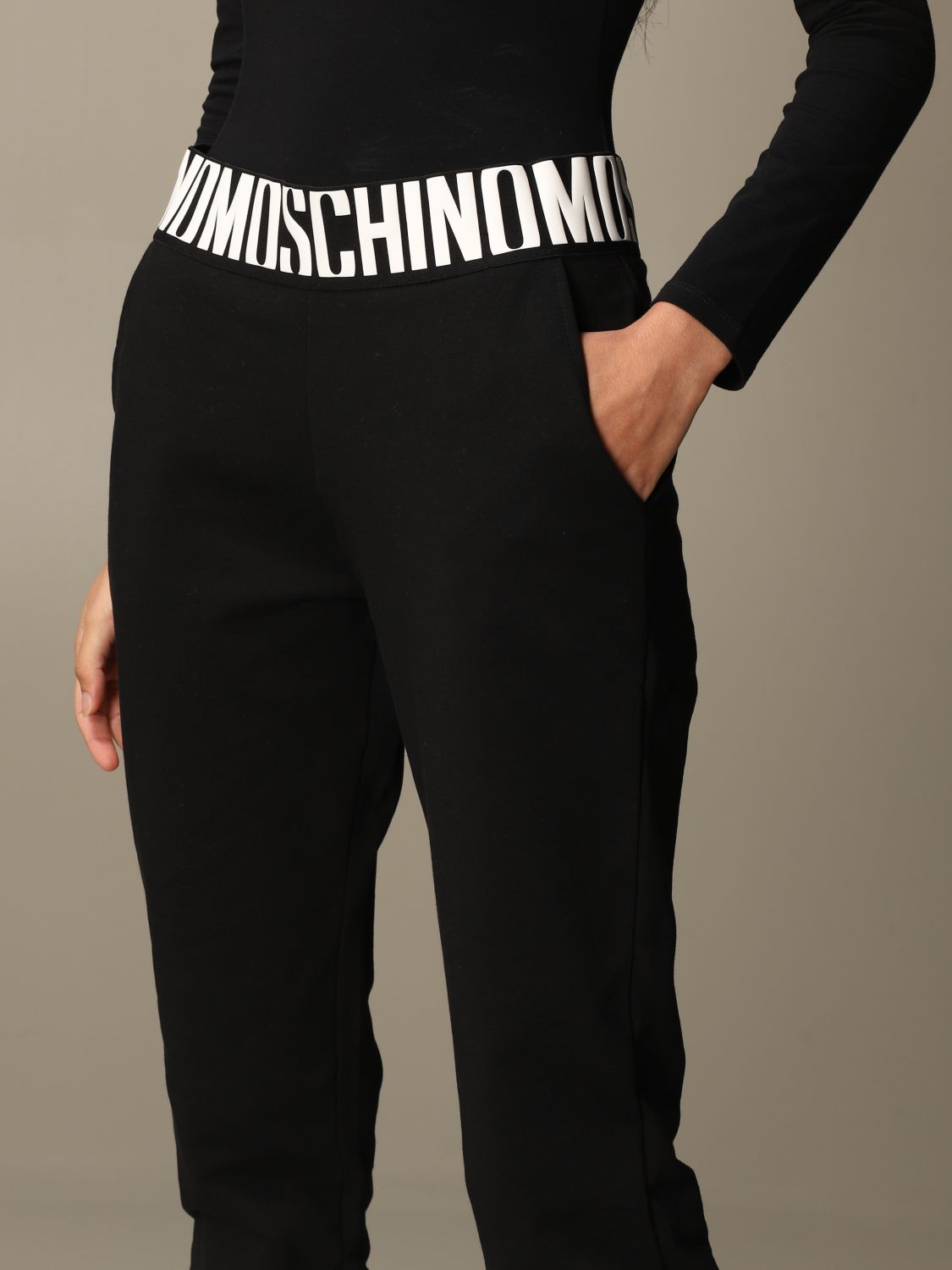 MOSCHINO UNDERWEAR Pants women Pants Moschino Underwear Women Black