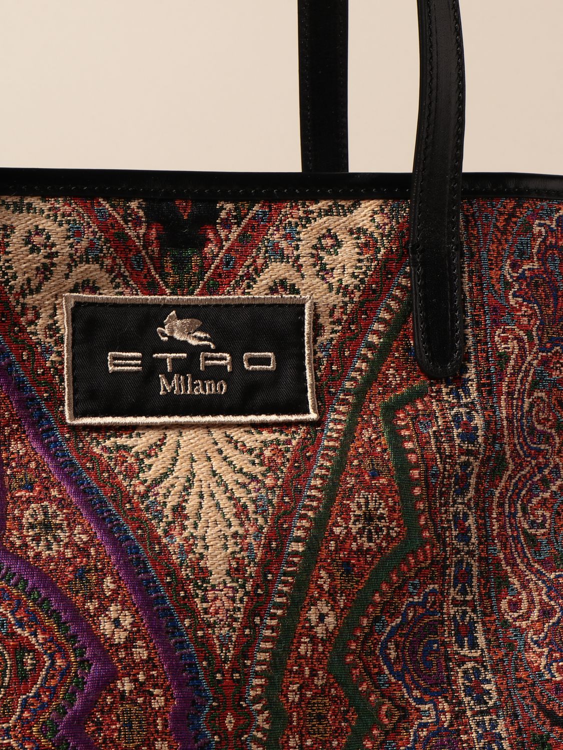 2000s Etro Milano Multi Color Enamelled Jewelled Shoulder Bag at 1stDibs