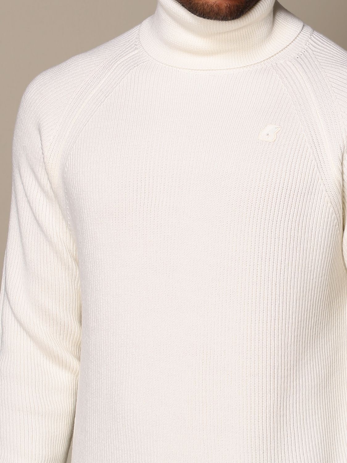 KWAY jumper for men Yellow Cream KWay jumper K007HC0 online on