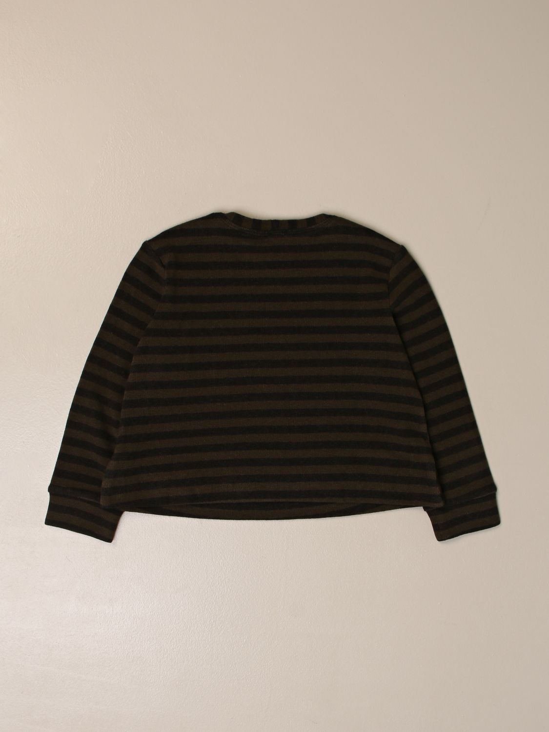 Sweater Caffe' D'orzo: Caffe 'D'orzo sweater in striped cotton blend green 2