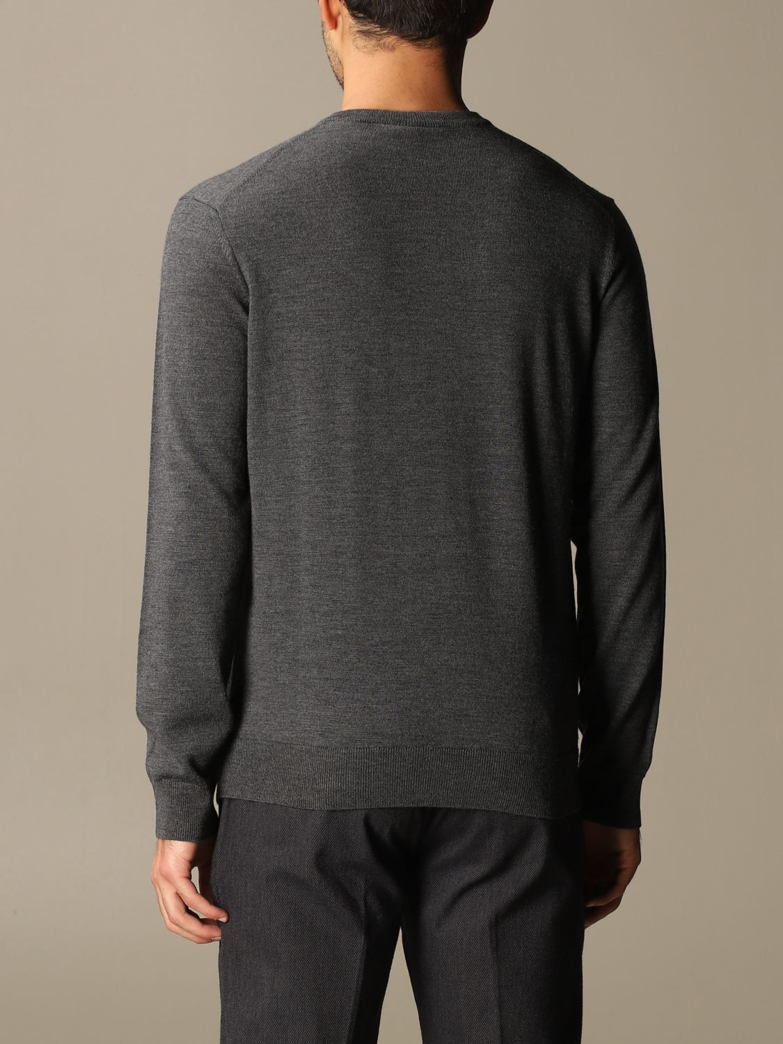 EMPORIO ARMANI: v-neck sweater with logo | Sweater Emporio Armani Men