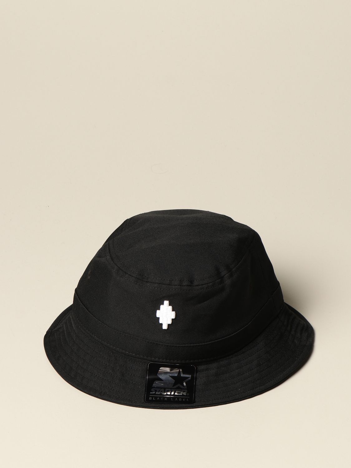 MARCELO BURLON: Cappello alla pescatora con logo - Nero | Cappello Marcelo  Burlon CMLB006F20FAB001 GIGLIO.COM