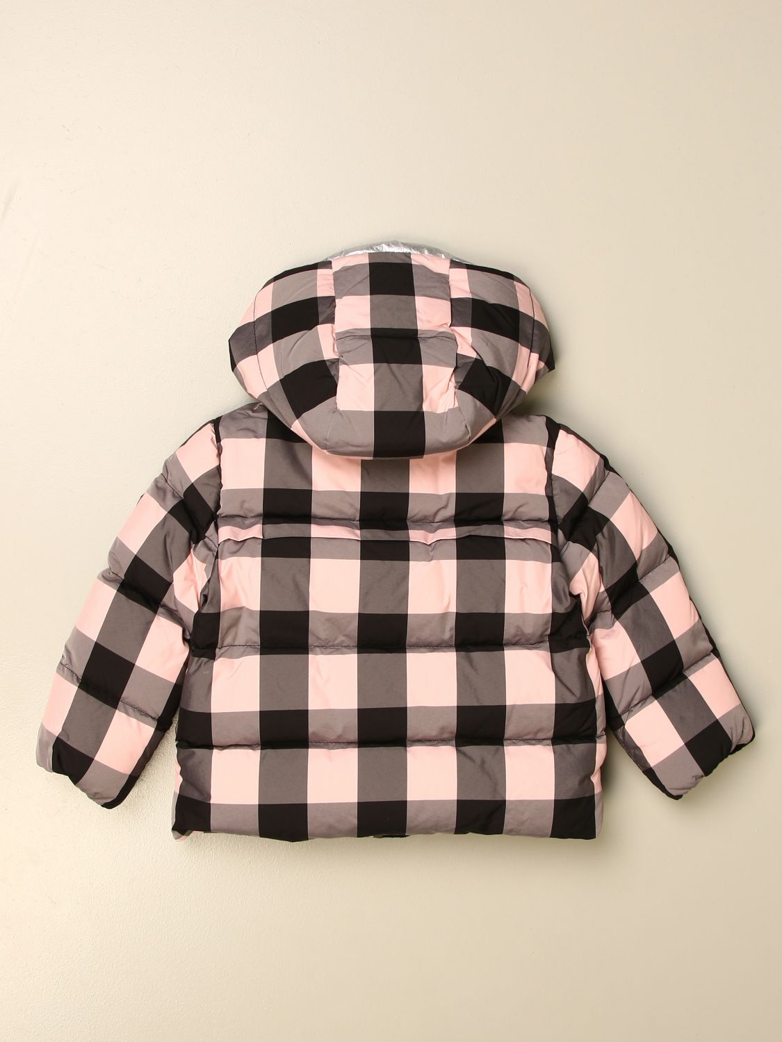 moncler checked jacket