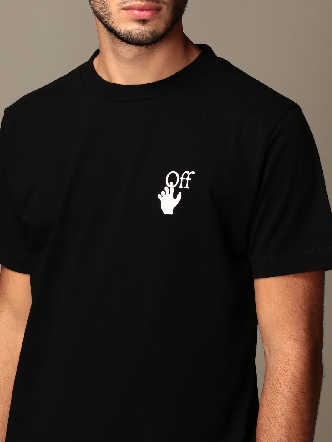 t shirt on off