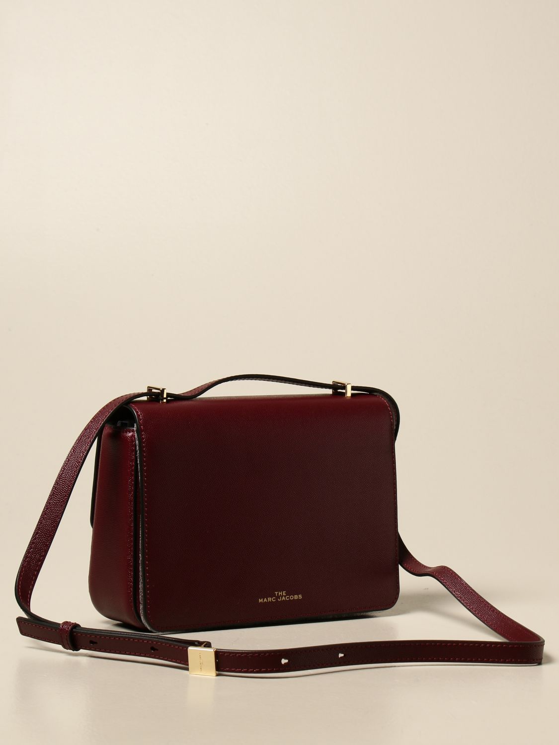 marc jacobs burgundy crossbody bag